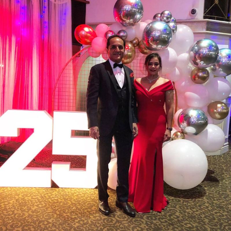 Anniversary Balloon Decoration for Romantic Events