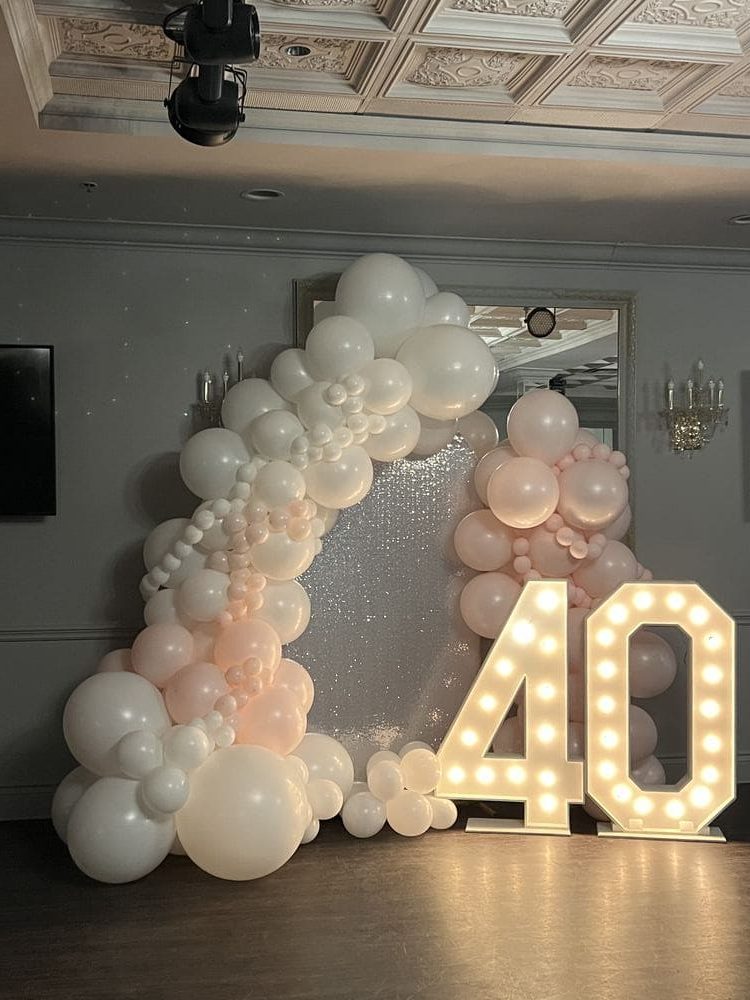 Balloon Backdrop Decor