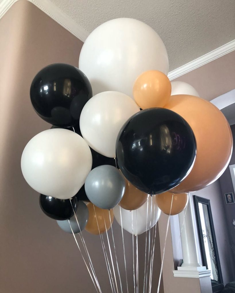Balloon Christening Decorations