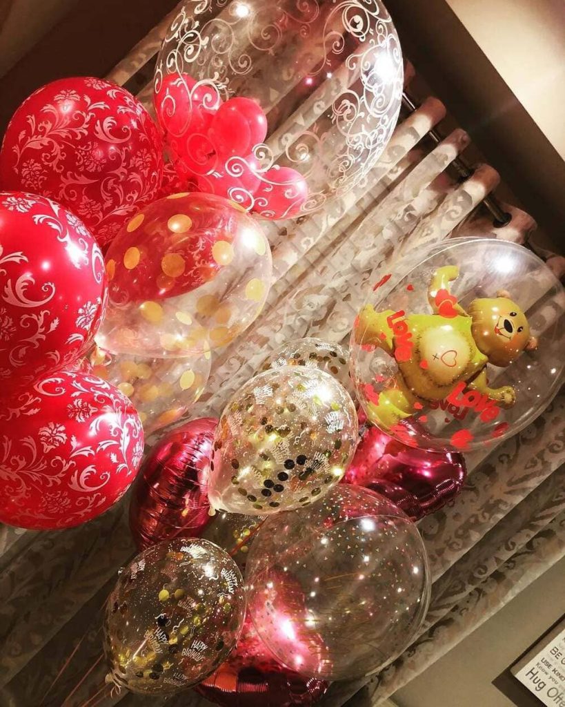 Balloon Decoration for Valentine’s Day Events