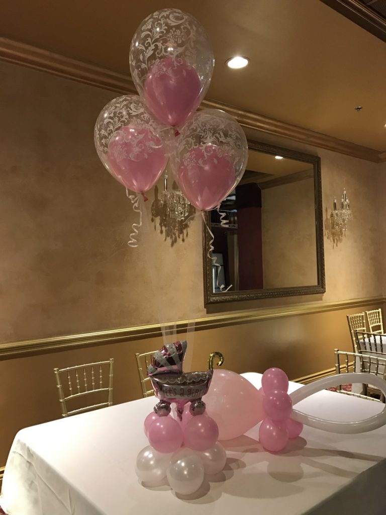 Beautiful Baby Shower Balloon Decor