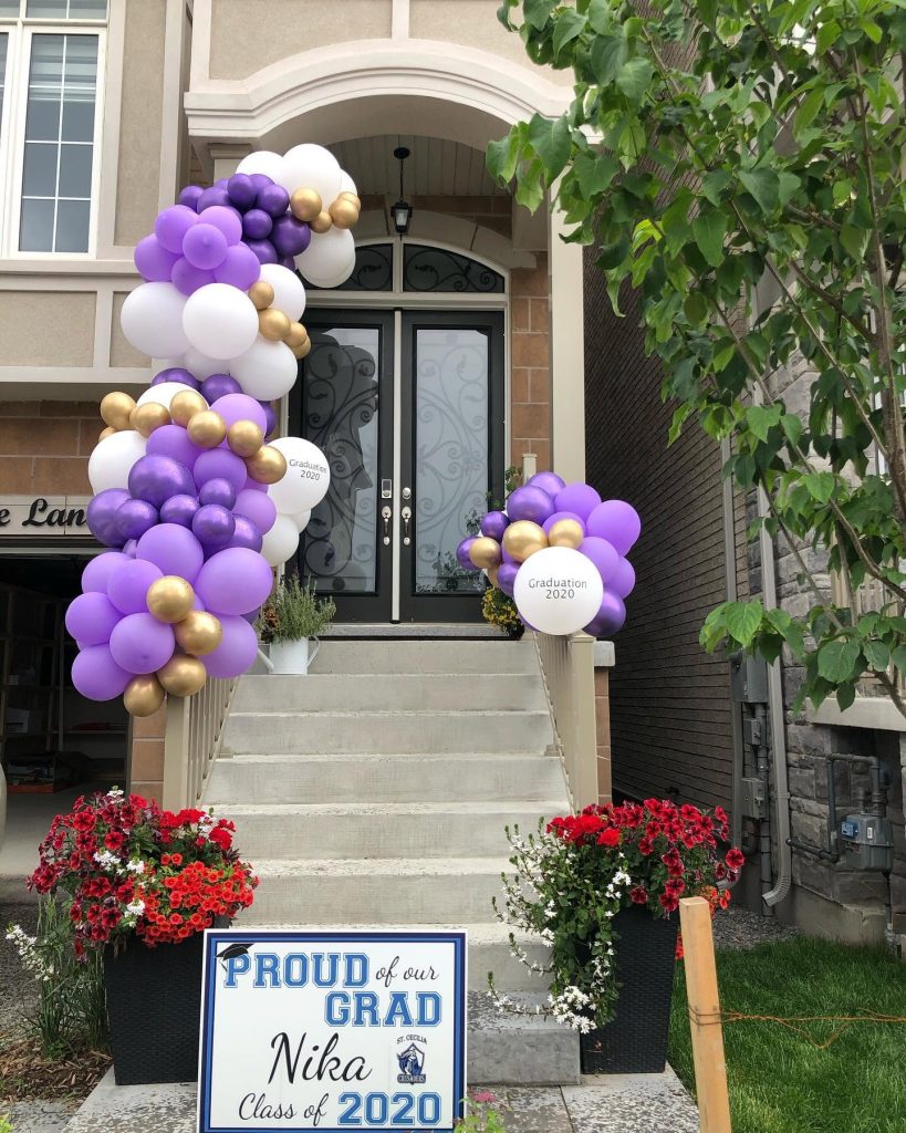 Custom Graduation Balloon Decorations