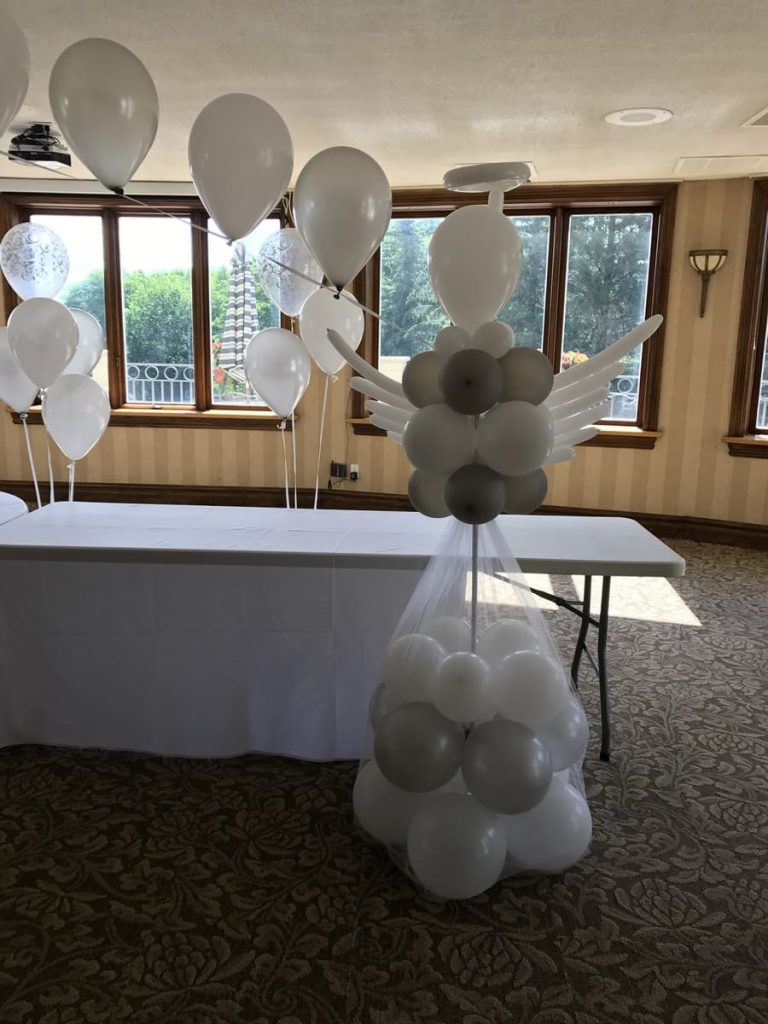 Elegant Balloon Decor for Baptism Celebrations