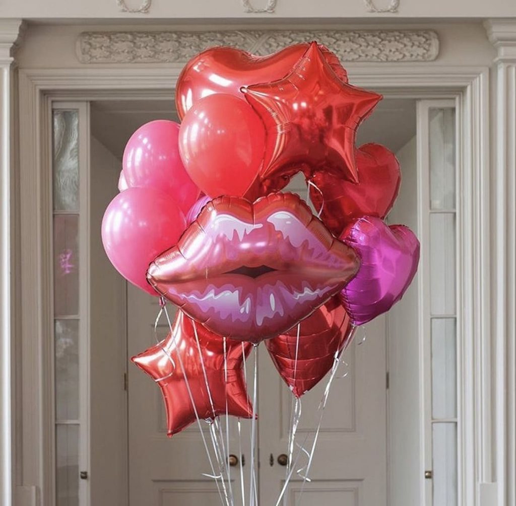 Elegant Bridal Shower Balloon Decor