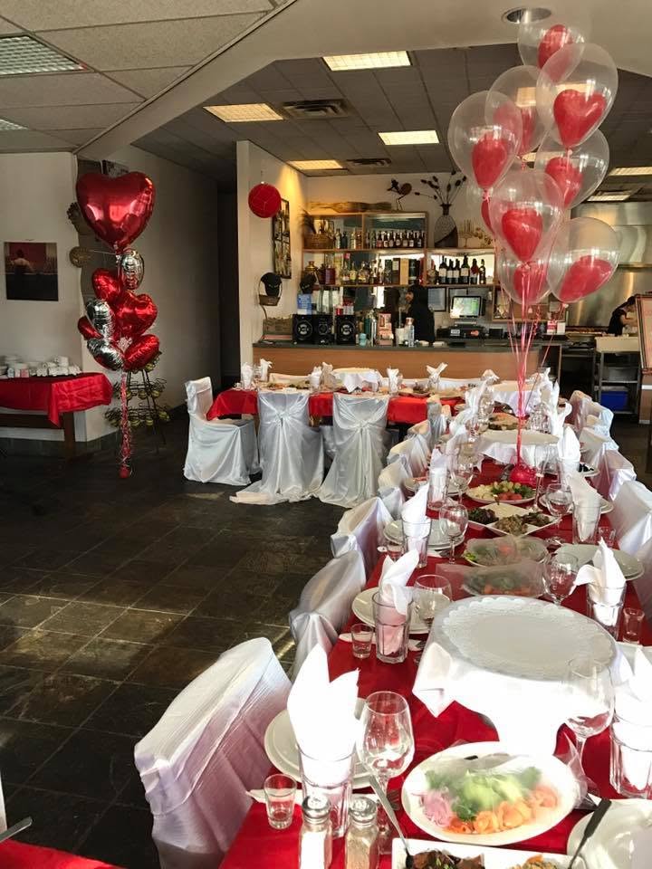 Engagement Party Balloon Decor