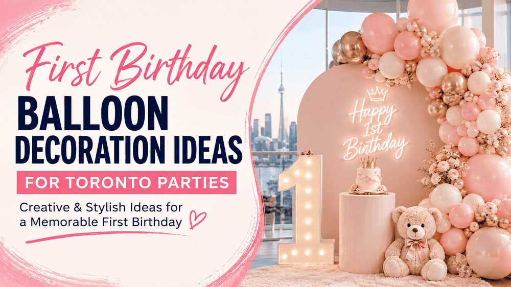 First Birthday Balloon Decoration Ideas