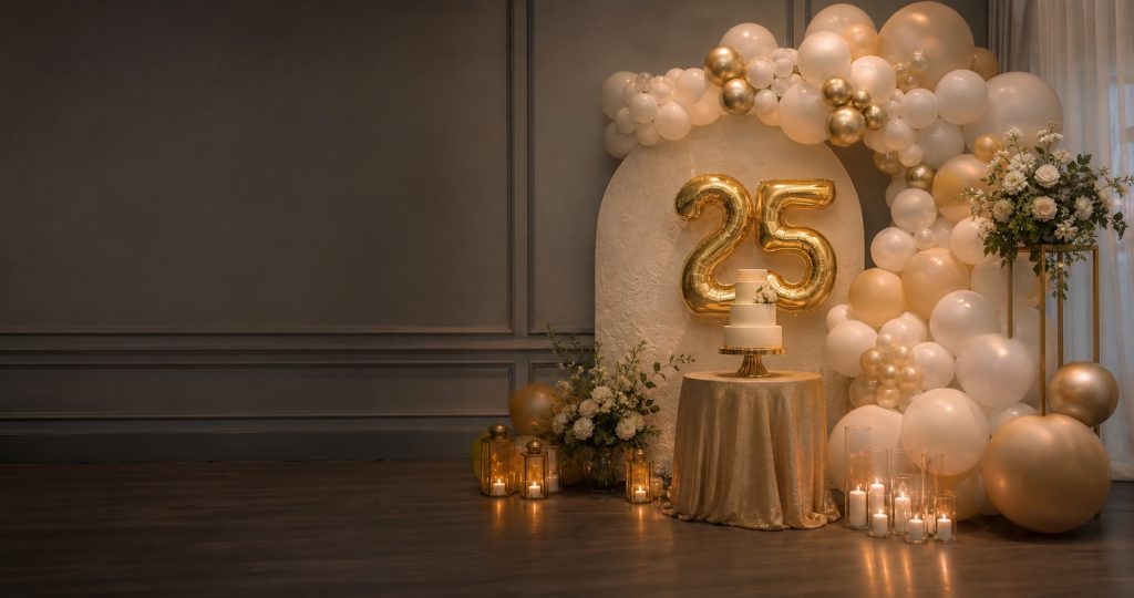 Anniversary Balloon Decoration Hero