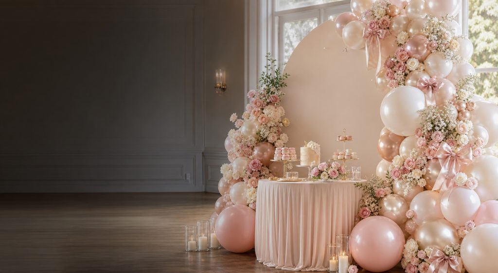 Bridal Shower Balloons Hero
