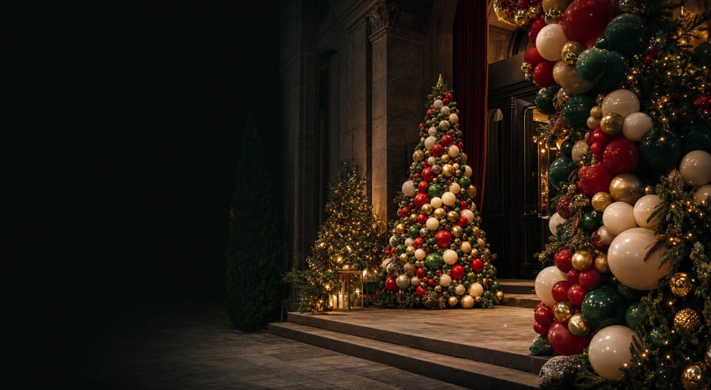 Christmas Balloon Decor Hero