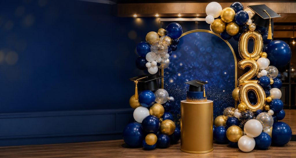 Graduation Balloon Decor Hero