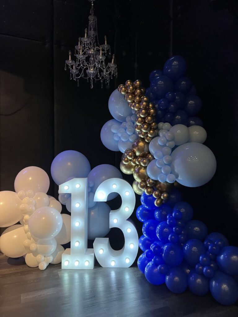 13th birthday celebration