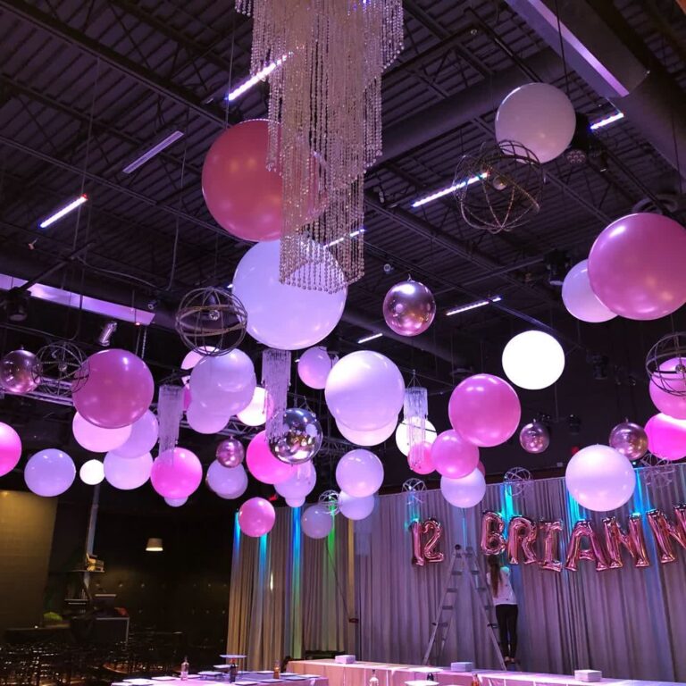 pink-white-orb-balloon-ceiling-event-decor