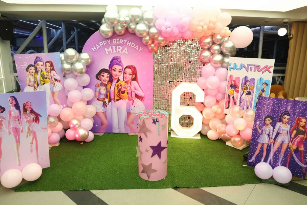 Balloon Numbers and Custom Shapes
