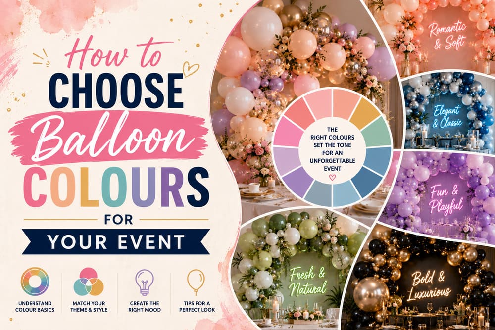 How to Choose Balloon Colours for Your Event