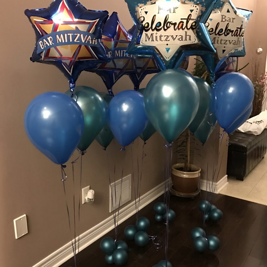 Bar Mitzvah Balloon Decorations In Toronto | Happy Day